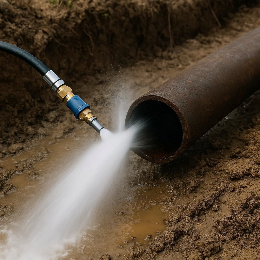 Гидродинамическая прочистка водопроводных труб в Светогорске