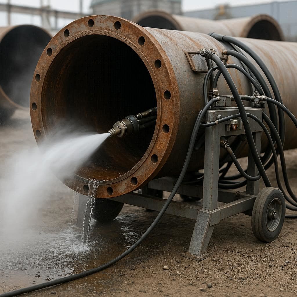 Прочистка труб большого диаметра в Светогорске